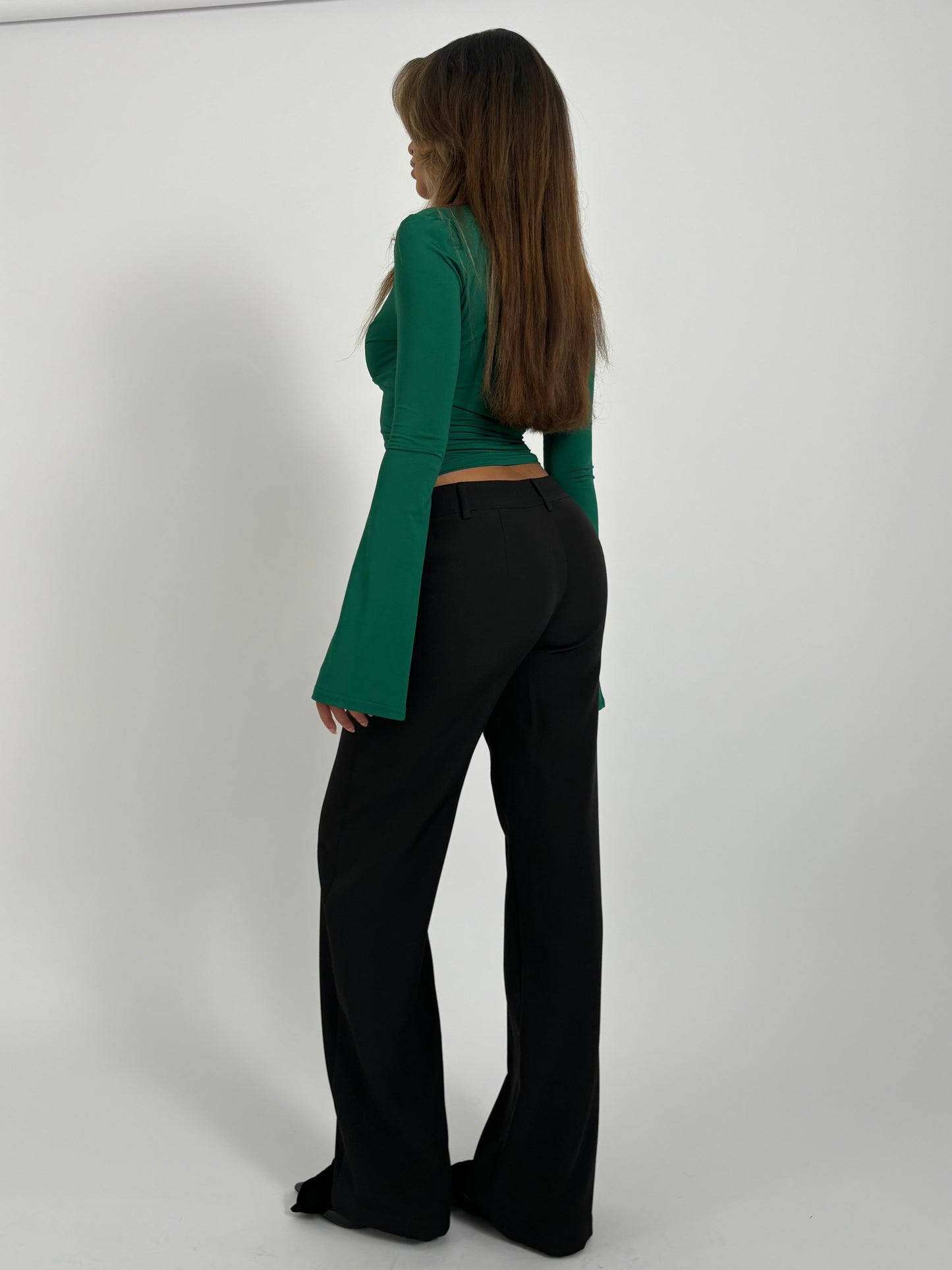 TALL Vera Wide low waist - svart