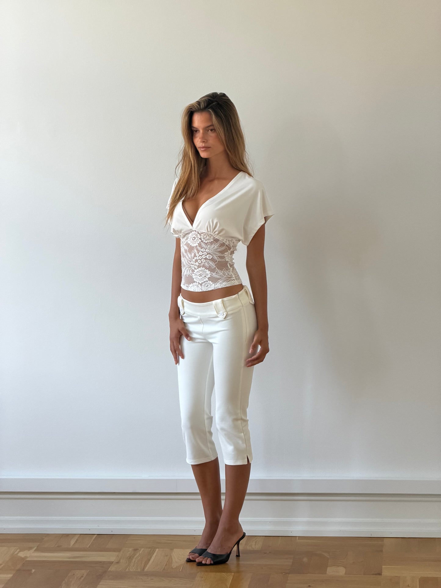 Lera Lace Top - Hvit