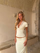 Lucia basic lace tee - Lysegul