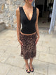 Basic lace top - svart