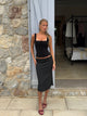 Button top - svart