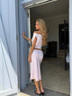 Helia basic skirt - Pink