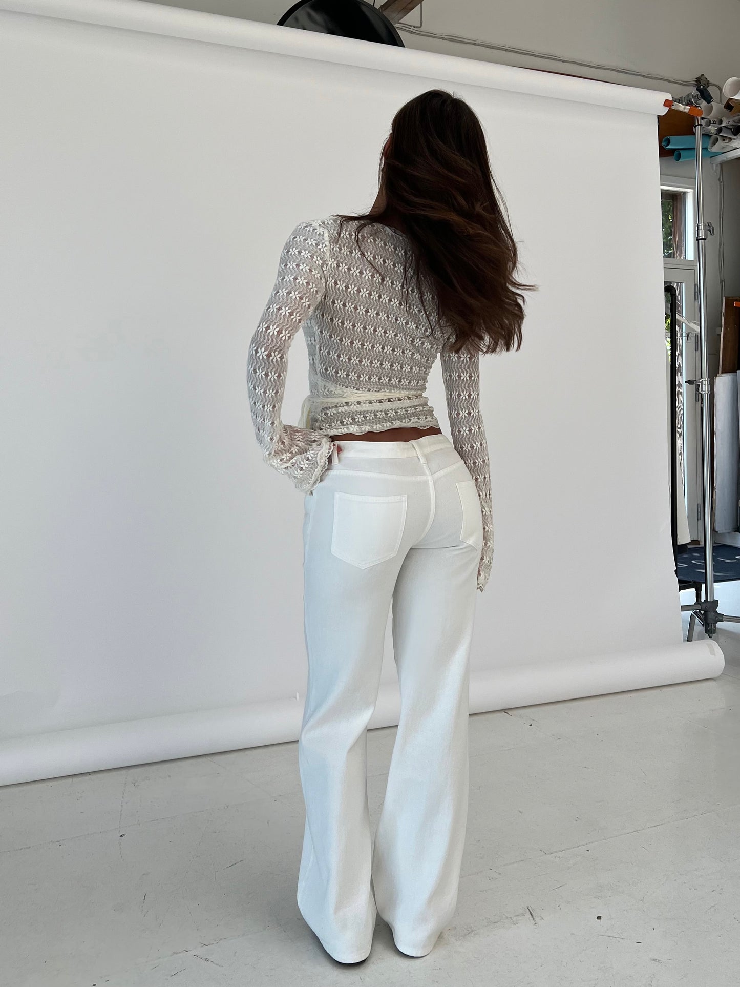 Jolie jeans - hvit
